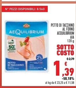 Aia petto di tacchino al forno aequilibrium