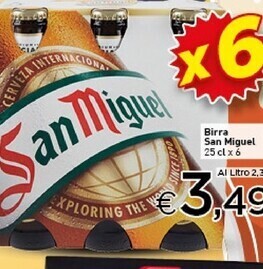 Crai San miguel birra offerta