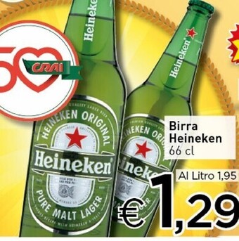 Crai Heineken birra offerta