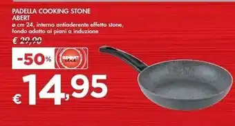 Abert padella cooking stone