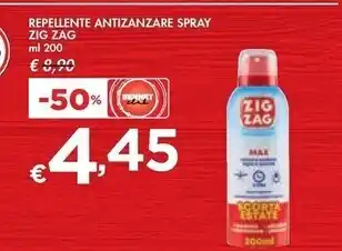 Bennet Zig zag repellente antizanzare spray offerta