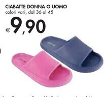 Bennet Ciabatte donna o uomo offerta