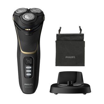 Unieuro Philips 3000 series shaver series 3000 s3333/54 rasoio elettrico wet & dry, serie 3000 offerta