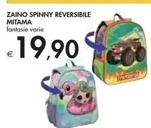 Mitama zaino spinny reversibile