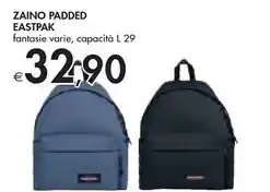Bennet Eastpak zaino padded offerta