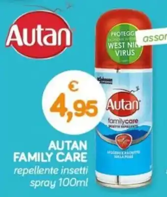 AUTAN FAMILY CARE repellente insetti spray 100ml