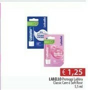 Acqua & Sapone Labello Proteggi Labbra Classic Care O Soft Rose offerta