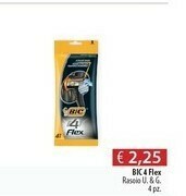 Acqua & Sapone Bic 4 Flex Rasoio U & G offerta