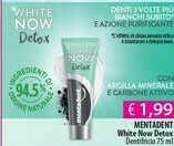 Acqua & Sapone Mentadent White Now Detox offerta