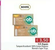 Acqua & Sapone O.B. Organic Tamponi Assorbenti offerta