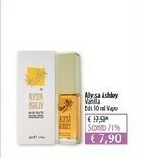Acqua & Sapone Alyssa Ashley Vanilla offerta