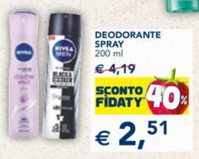 Esselunga DEODORANTE SPRAY 200 ml offerta