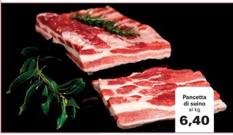 Pancetta di suino al kg