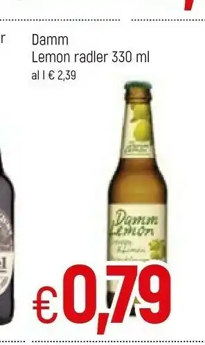 Famila Superstore Damm Lemon Radler offerta