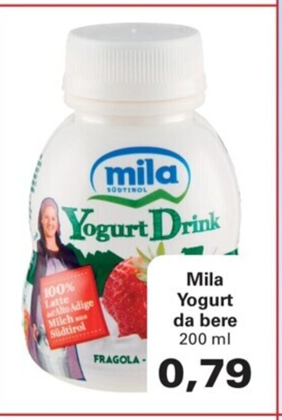 Alvama Mila Yogurt da bere 200 ml offerta