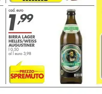 Italmark Augustiner Birra Lager Helles / Weiss offerta