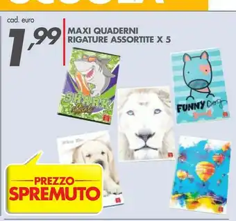 Maxi Quaderni Rigatura