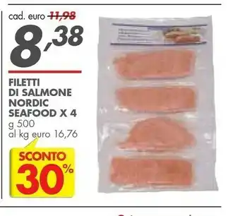 Italmark Seafood Filetti Di Salmone Nordic offerta