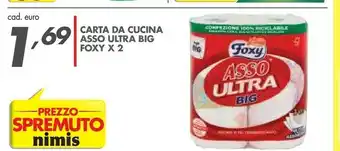 Italmark Foxy Carta Da Cucina Asso Ultra Big offerta