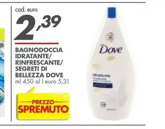 Italmark Dove Bagnodoccia Idratante/ Rinfrescante/ Segreti Di Bellezza offerta