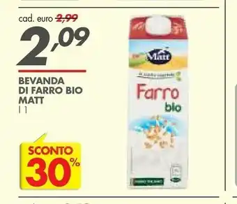 Italmark Matt Bevanda Di Farro offerta