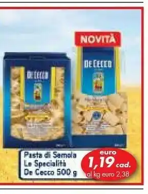 Italmark De Cecco Pasta Di Semola La Specialita offerta