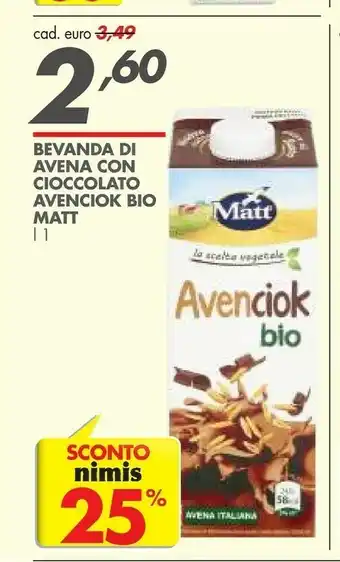 Italmark Matt Avenciok Bio 1000 G(ml) offerta