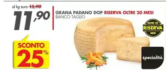 Italmark Grana Padano Grana Padano - Grana Padano DOP offerta