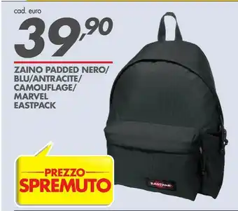 Italmark Marvel Zaino Padded Nero/Blu/Antracite/Camouflage offerta