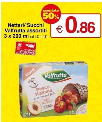 Valfrutta nettari