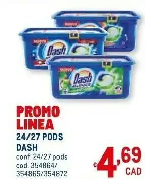 Metro Dash All In 1 Pods offerta