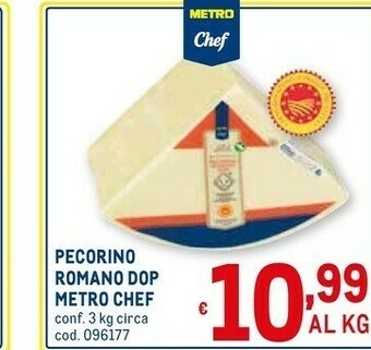 Metro Metro Chef Pecorino Romano DOP offerta