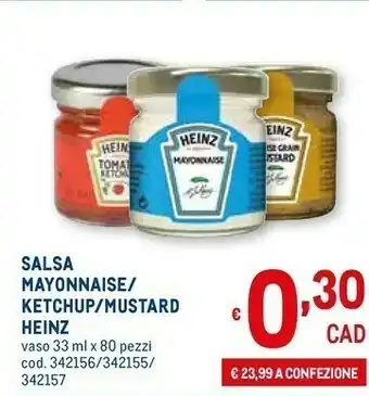Metro Heinz Salsa Ketchup offerta