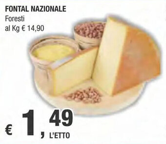 Crai FONTAL NAZIONALE Foresti offerta