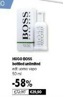 Acqua & Sapone Huggo Boss Bottled Unlimited offerta