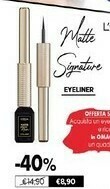Acqua & Sapone L'Oreal Matte Signature Eyeliner offerta