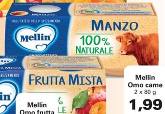 Mellin Omo carne 2 x 80 g