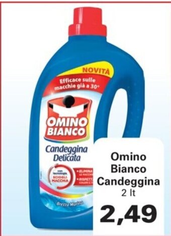 Alvama Omino Bianco Candeggina 2 It offerta