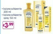Acqua & Sapone Schultz Lozione Schiarente offerta