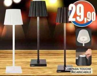 LAMPADA TOUCHE RICARICABILE