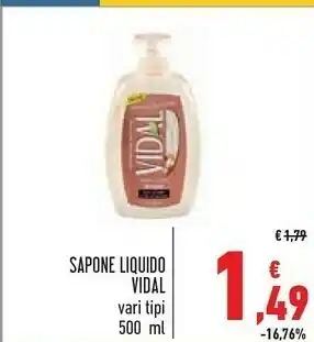 Vidal Sapone Liquido