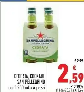 Conad Superstore San Pellegrino Cedrata, Cocktail offerta