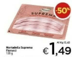 Crai Fiorucci Mortadella Suprema offerta