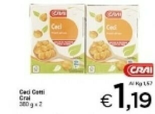 Crai Crai Ceci offerta
