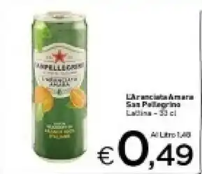 San Pellegrino San Pellegrino - Aranciata Amara 330 g(ml)