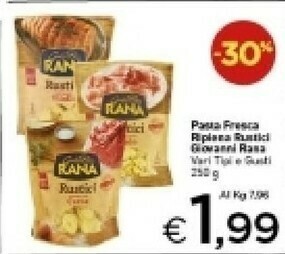 Crai Rana Rustici Cappelletti Crudo 250 G(ml) offerta