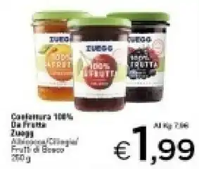 Crai Zuegg Confettura 100% Da Frutta offerta