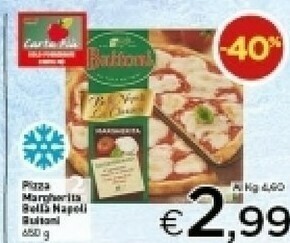 Crai Buitoni Pizza Margherita Bella Napoli offerta