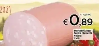 Crai Villani Mortadella Igp Senza Pistacchi offerta
