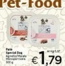 Crai Special Dog Pate offerta